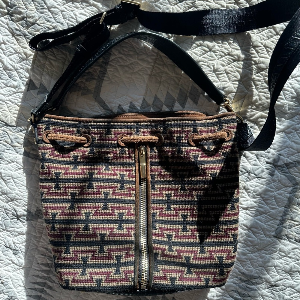Elizabeth and James Stylish Patterned Shoulder Bag